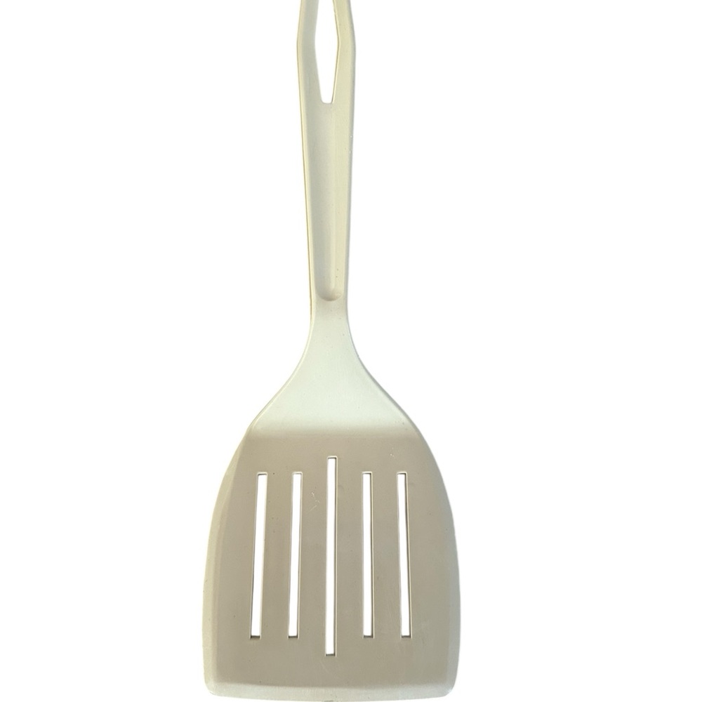 Vintage King Kraft 5 Slot Spatula Almond Made in the USA Excellent Condition